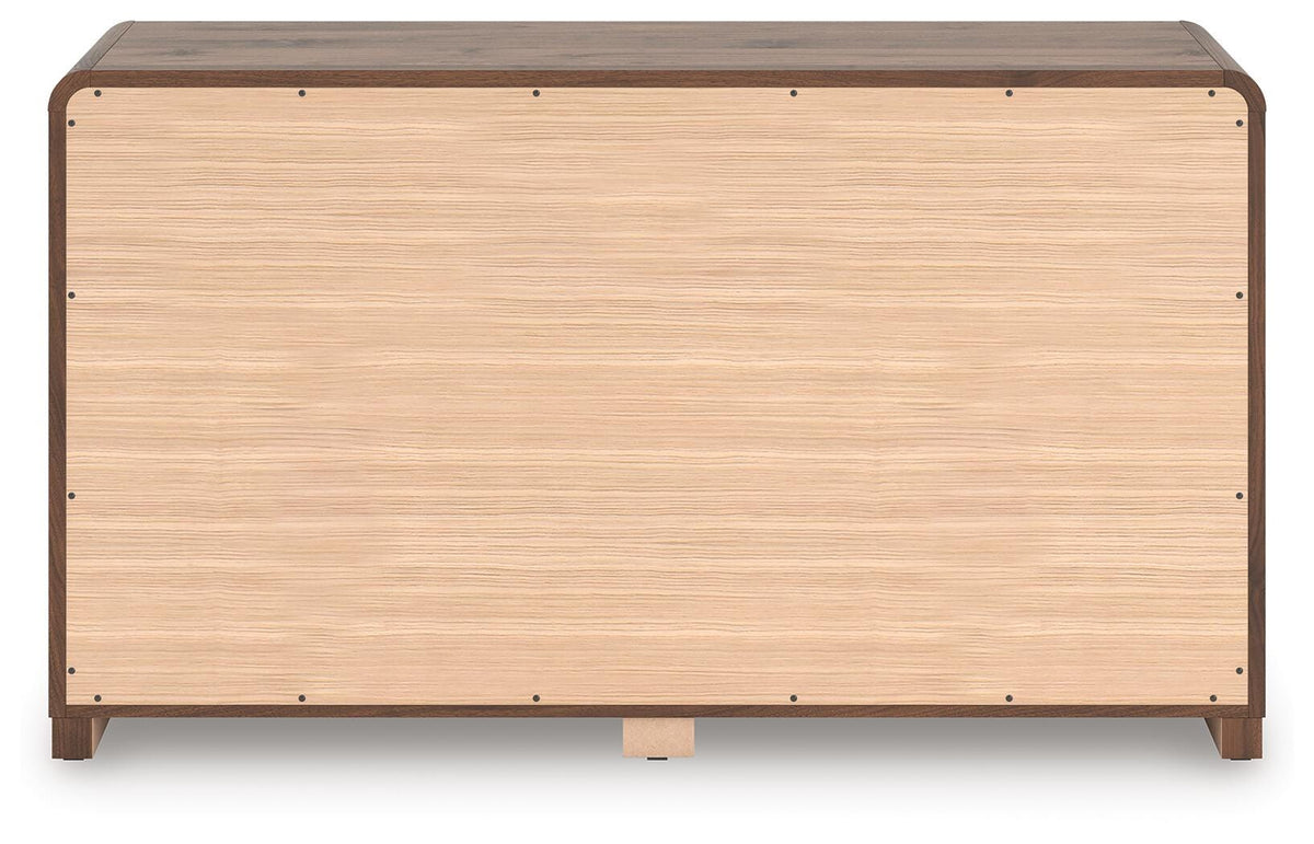 Hollinaze Walnut Brown Dresser - Ornate Home