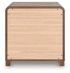 Hollinaze Walnut Brown Nightstand - Ornate Home