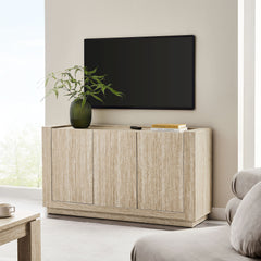 Hollis 59" Travertine Sideboard - Ornate Home