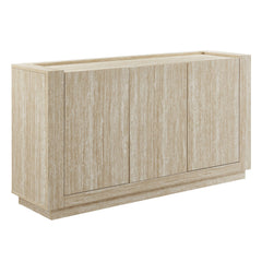 Hollis 59" Travertine Sideboard - Ornate Home