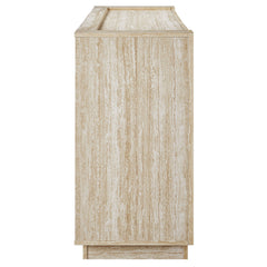 Hollis 59" Travertine Sideboard - Ornate Home