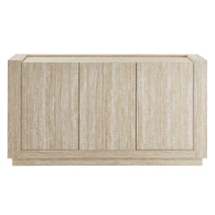 Hollis 59" Travertine Sideboard - Ornate Home