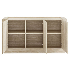 Hollis 59" Travertine Sideboard - Ornate Home