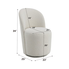 Hollis Beige Boucle Side Chair (Set of 2) - Ornate Home