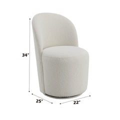 Hollis Beige Boucle Side Chair (Set of 2) - Ornate Home
