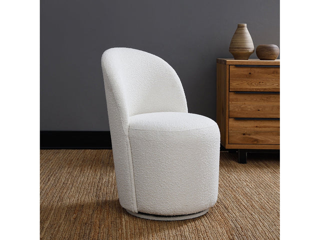 Hollis Beige Boucle Side Chair (Set of 2) - Ornate Home