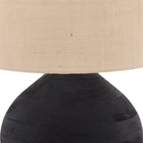 Hollis Black/Beige Table Lamp - Ornate Home