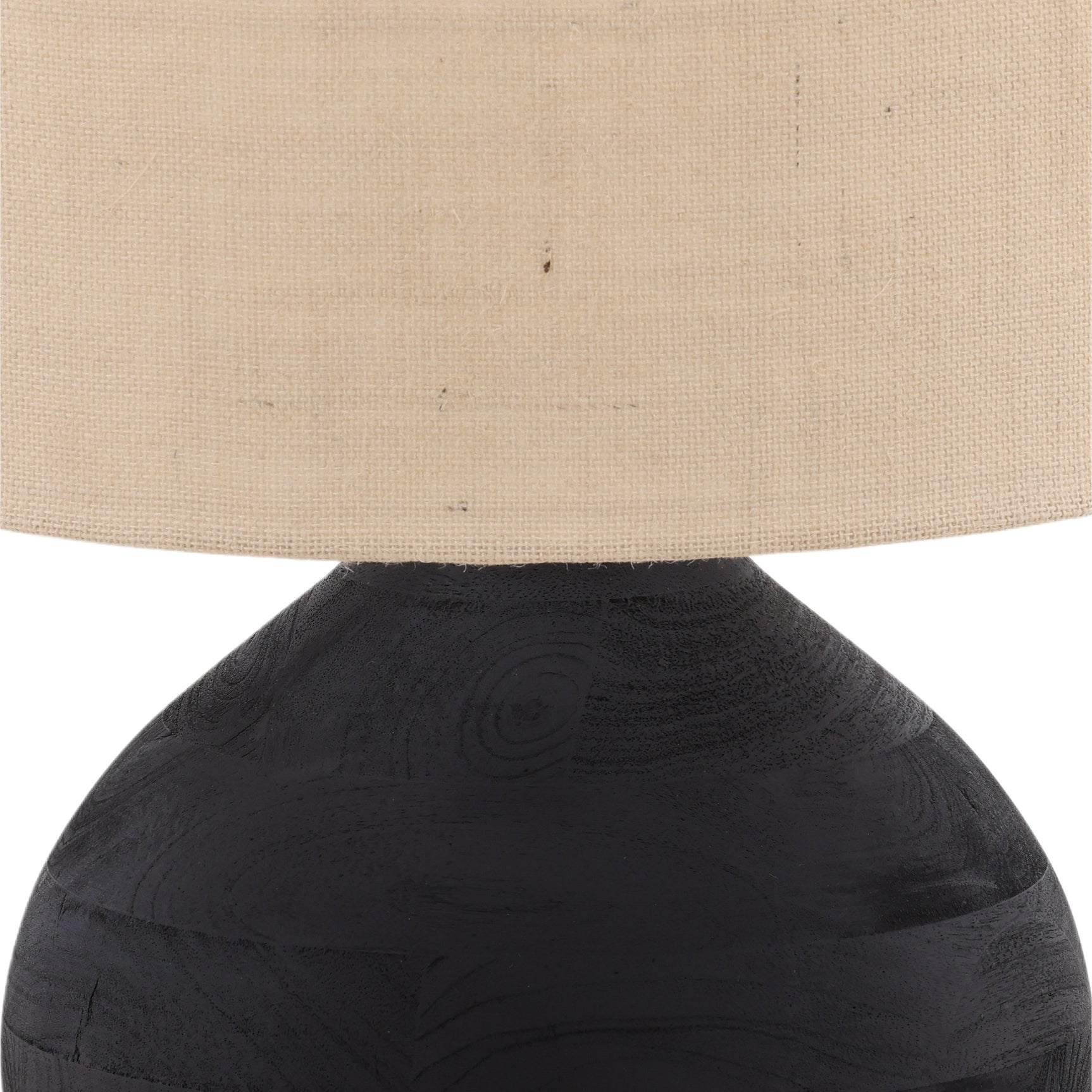 Hollis Black/Beige Table Lamp - Ornate Home