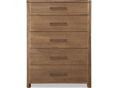 Hollis Cabin Glow 5 Drawer Chest - Ornate Home
