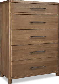 Hollis Cabin Glow 5 Drawer Chest - Ornate Home