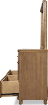 Hollis Cabin Glow 8 Drawer Dresser - Ornate Home