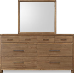 Hollis Cabin Glow 8 Drawer Dresser - Ornate Home