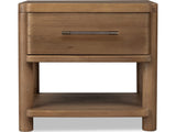 Hollis Cabin Glow One Drawer Nightstand w/CM - Ornate Home