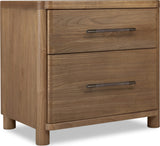 Hollis Cabin Glow Two Drawer Nightstand w/CM - Ornate Home