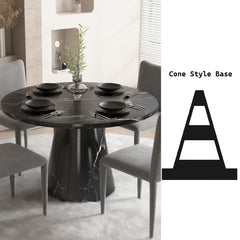 Hollis Dining Table W/Engineering Stone Top - Ornate Home