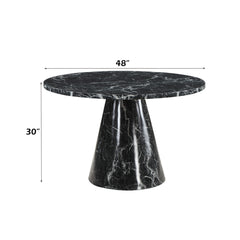 Hollis Dining Table W/Engineering Stone Top - Ornate Home