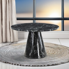 Hollis Dining Table W/Engineering Stone Top - Ornate Home
