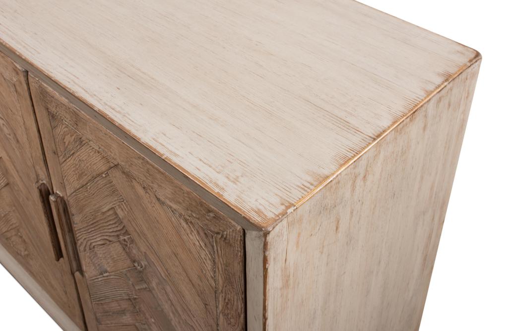 Hollis Grey 4 Door Sideboard - Ornate Home