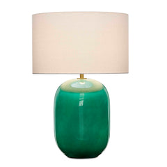 Hollis Teal Table Lamp - Ornate Home