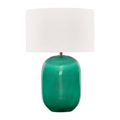 Hollis Teal Table Lamp - Ornate Home