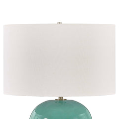 Hollis Teal Table Lamp - Ornate Home