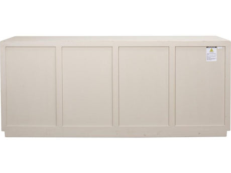 Hollis White 4 Door Sideboard - Ornate Home