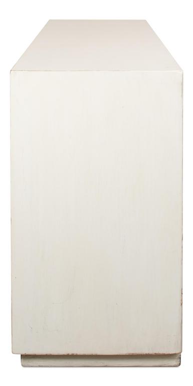 Hollis White 4 Door Sideboard - Ornate Home