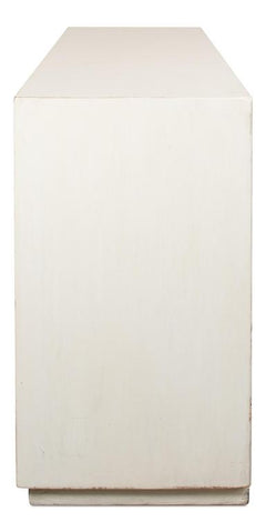 Hollis White 4 Door Sideboard - Ornate Home