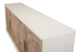 Hollis White 4 Door Sideboard - Ornate Home