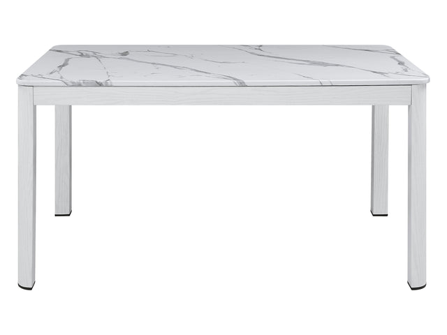 Hollis White Dining Table - Ornate Home