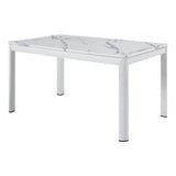 Hollis White Dining Table - Ornate Home