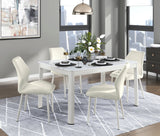 Hollis White Dining Table - Ornate Home