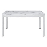 Hollis White Dining Table - Ornate Home