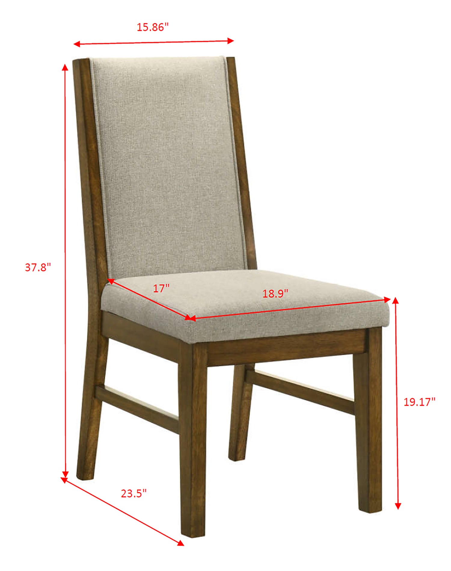 Hollister Brown/Gray Dining Set - Ornate Home