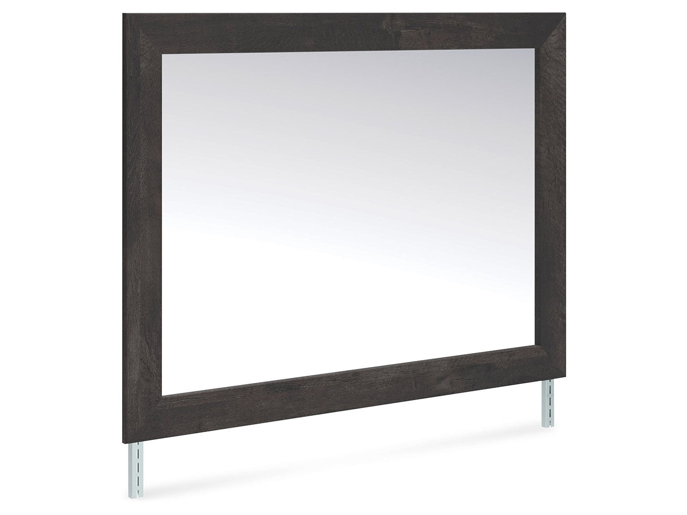 Hollivern Dark Gray Bedroom Mirror (Online Special Price) - Ornate Home