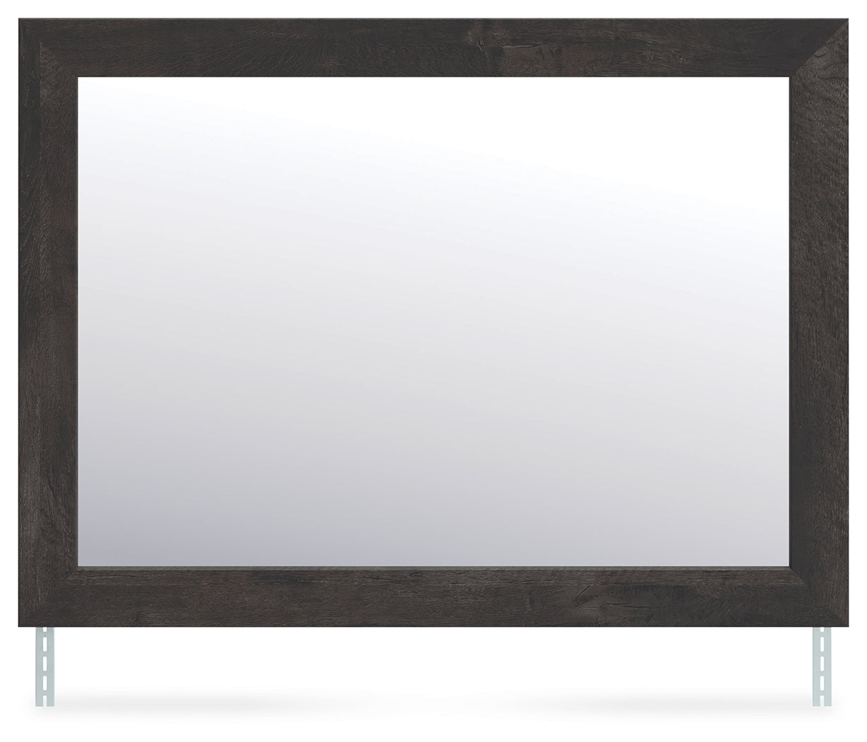 Hollivern Dark Gray Bedroom Mirror (Online Special Price) - Ornate Home