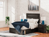 Hollivern Dark Gray Full Panel Storage Youth Bed (Online Special Price) - Ornate Home