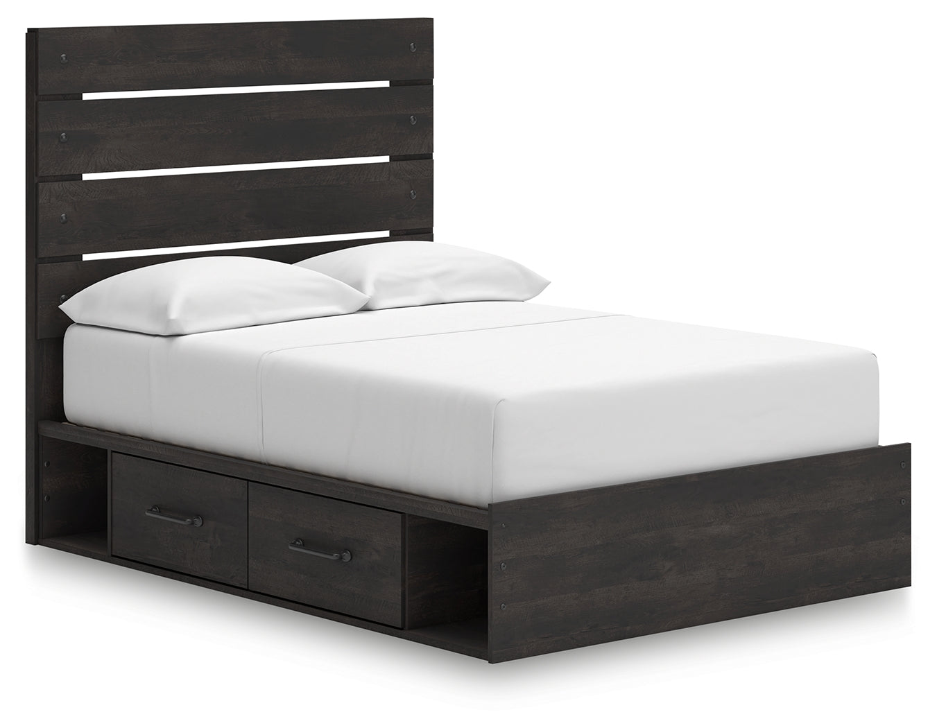 Hollivern Dark Gray Full Panel Storage Youth Bed (Online Special Price) - Ornate Home
