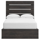 Hollivern Dark Gray Full Panel Storage Youth Bed (Online Special Price) - Ornate Home