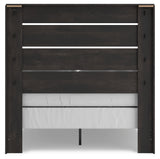 Hollivern Dark Gray Full Panel Youth Bed (Online Special Price) - Ornate Home