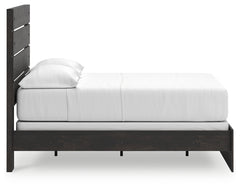 Hollivern Dark Gray Full Panel Youth Bed - Ornate Home