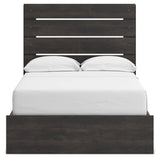 Hollivern Dark Gray Full Panel Youth Bed w/Storage (Online Special Price) - Ornate Home