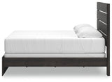 Hollivern Dark Gray King Panel Bed (Online Special Price) - Ornate Home