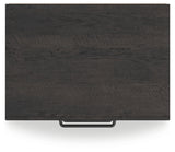 Hollivern Dark Gray Queen Panel Bedroom Set with Dresser, Mirror and Nightstand (Online Special Price) - Ornate Home