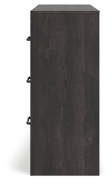 Hollivern Dark Gray Six Drawer Dresser (Online Special Price) - Ornate Home