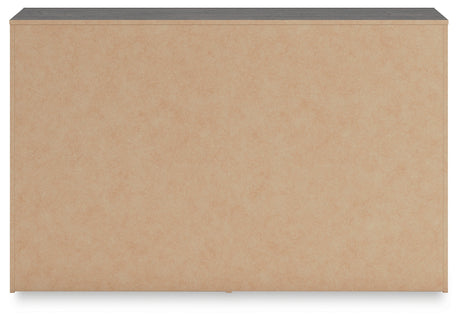 Hollivern Dark Gray Six Drawer Dresser - Ornate Home