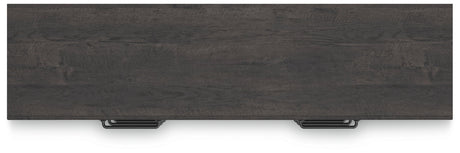 Hollivern Dark Gray Six Drawer Dresser - Ornate Home