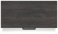 Hollivern Dark Gray Twin Panel Storage Bed, Dresser, Mirror and Chest - Ornate Home