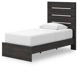 Hollivern Dark Gray Twin Panel Storage Youth Bed (Online Special Price) - Ornate Home