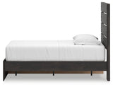 Hollivern Dark Gray Twin Panel Storage Youth Bed (Online Special Price) - Ornate Home